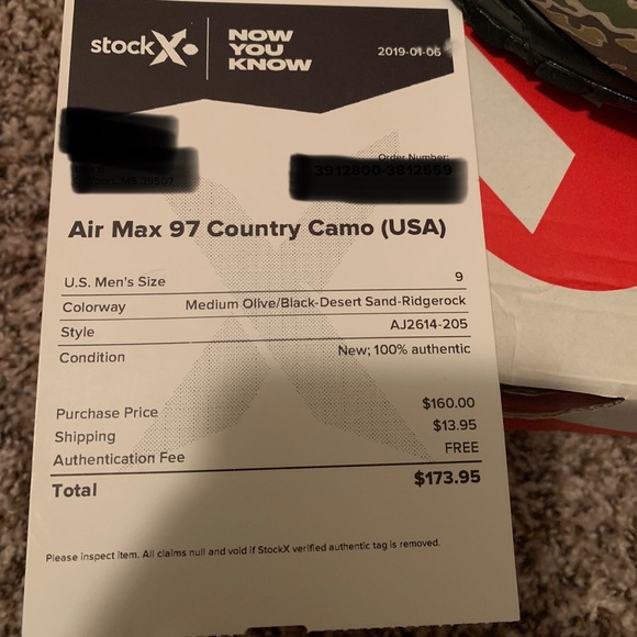 Air Max 97 Country Camo 2017 - Picture 4 of 4